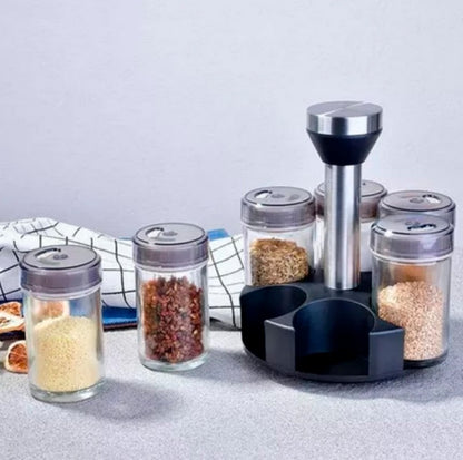 NUEVO CONDIMENTERO DE 7 PIEZAS