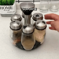 NUEVO CONDIMENTERO DE 7 PIEZAS